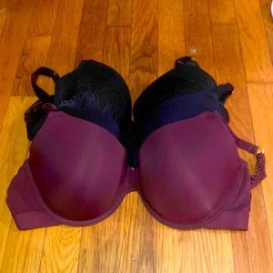 3 Lively Bras Size 34DDD